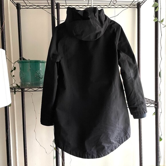 Pendleton Plaid Lined Rain Jacket - W's S, Black - Picture 2 of 10